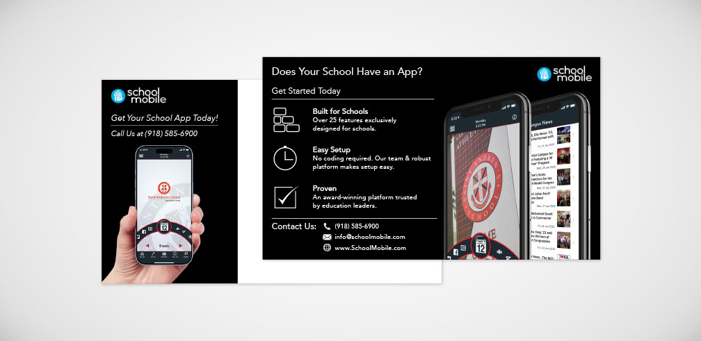 School Mobile Postcard 2