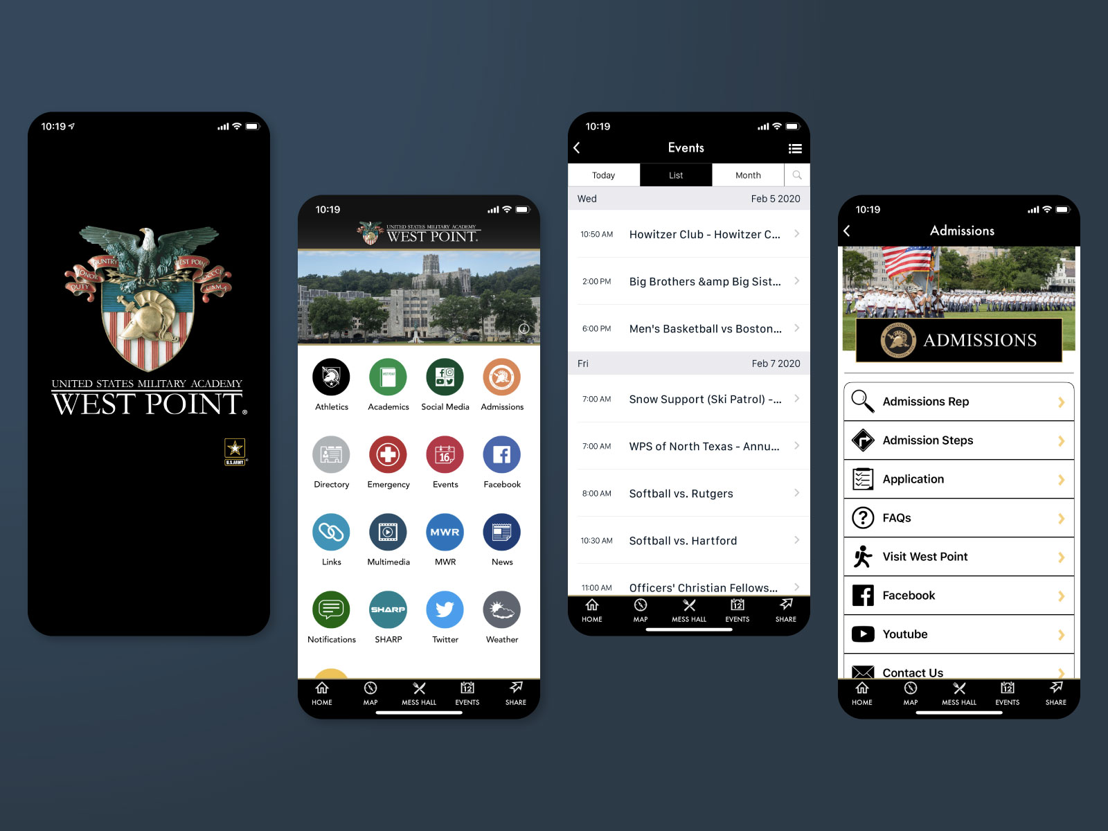 West Point User Interface